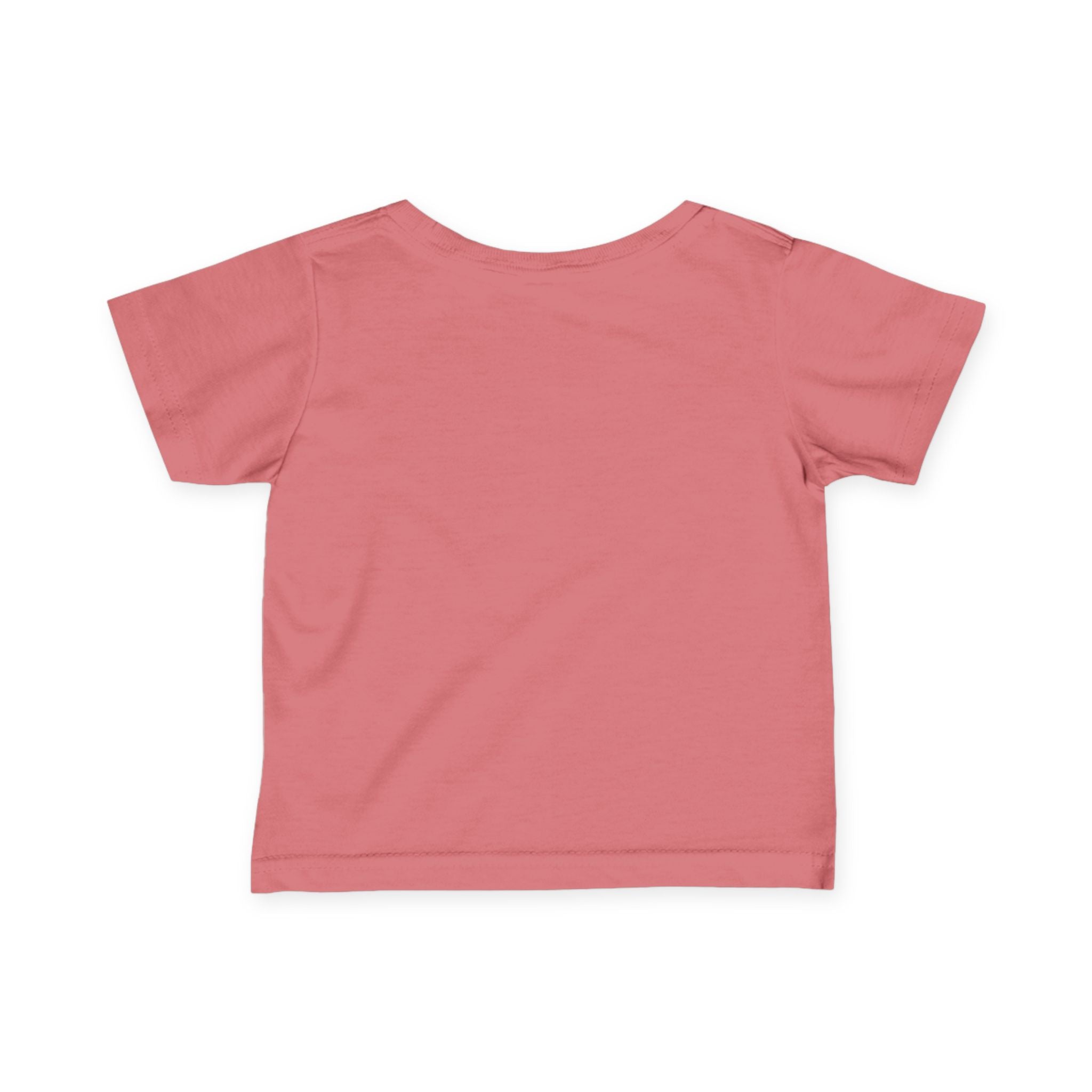 Pastel Rainbow Kitten Infant Tee – Cute Kitty with Toy Blocks