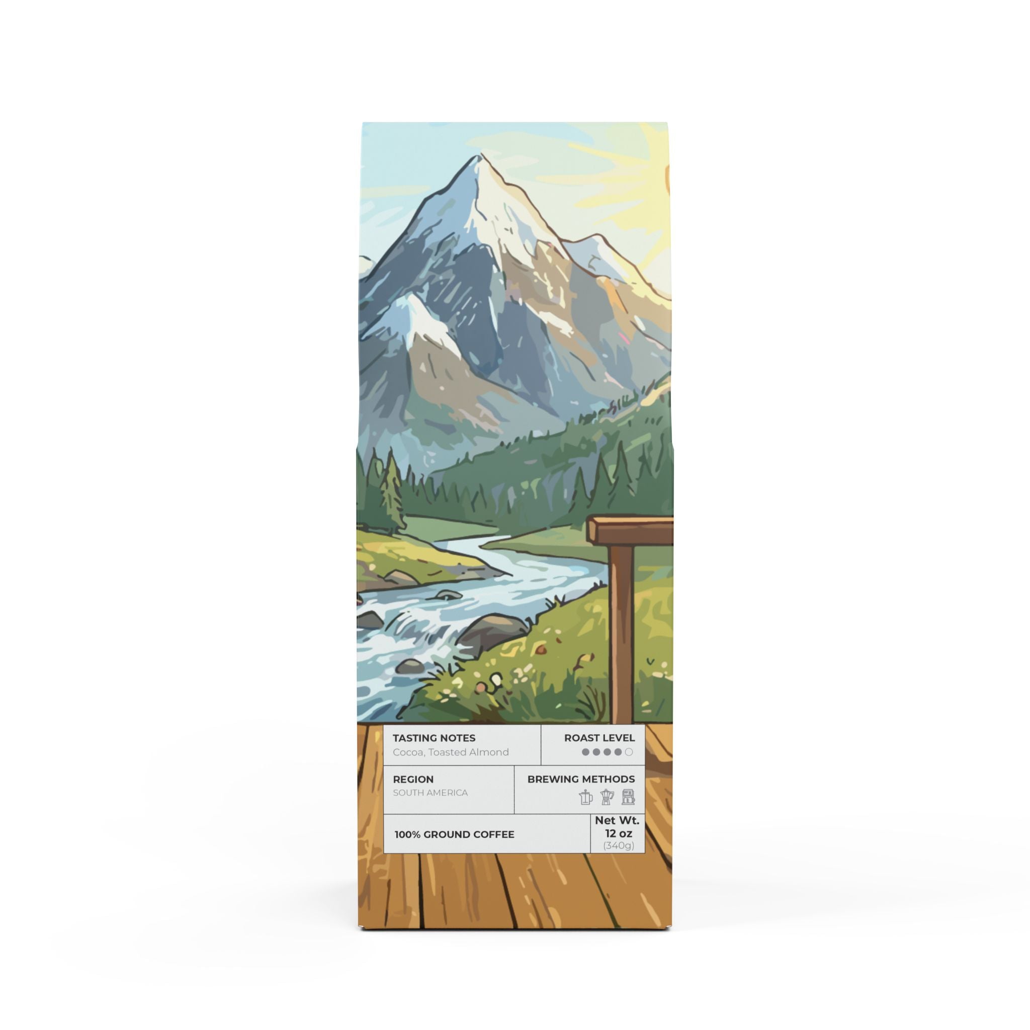 Grumpy Furry | Cascades Coffee Blend (Medium-Dark Roast)