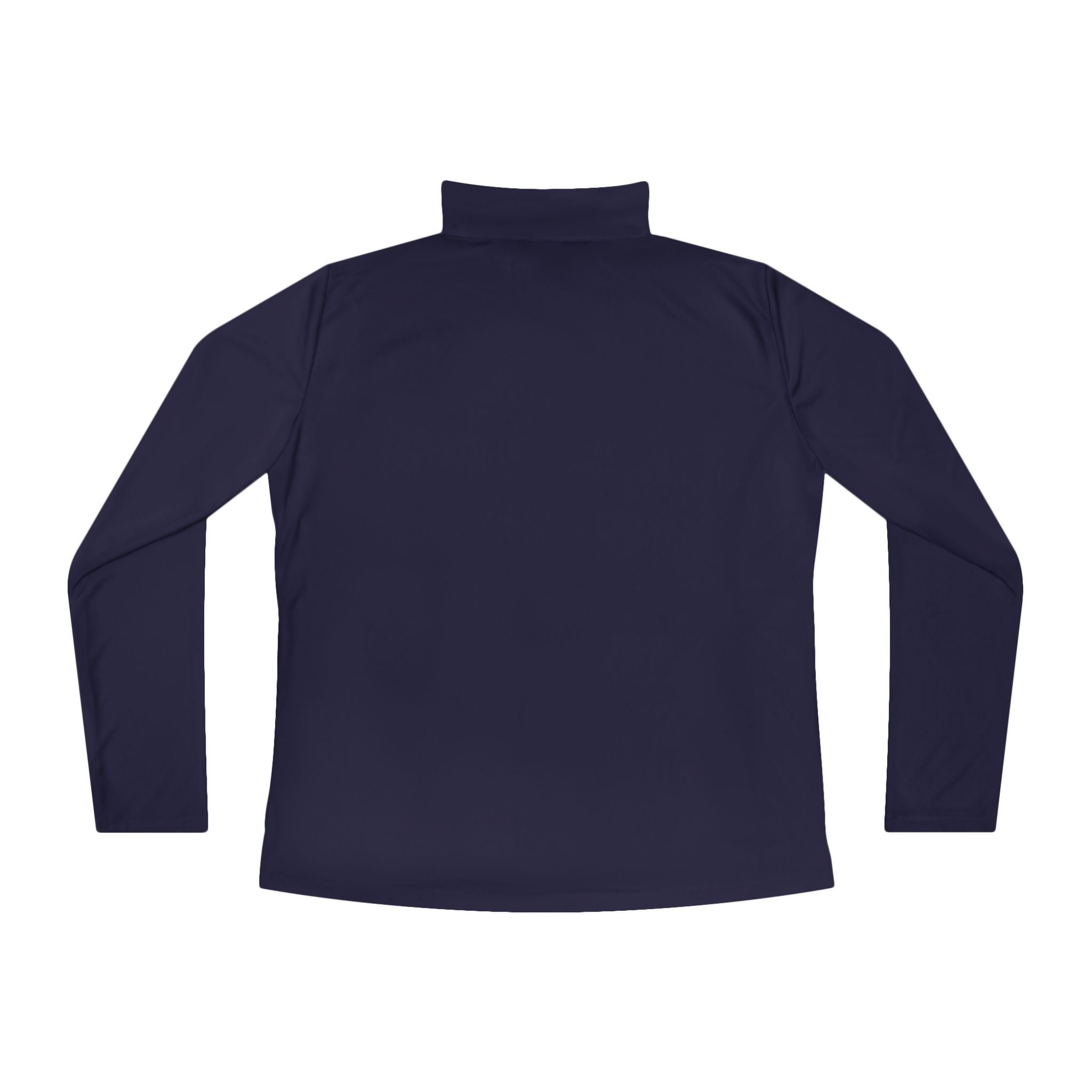 Cute Grumpy Rainbow Furry Ladies Quarter-Zip Pullover | Embroidered Pullover
