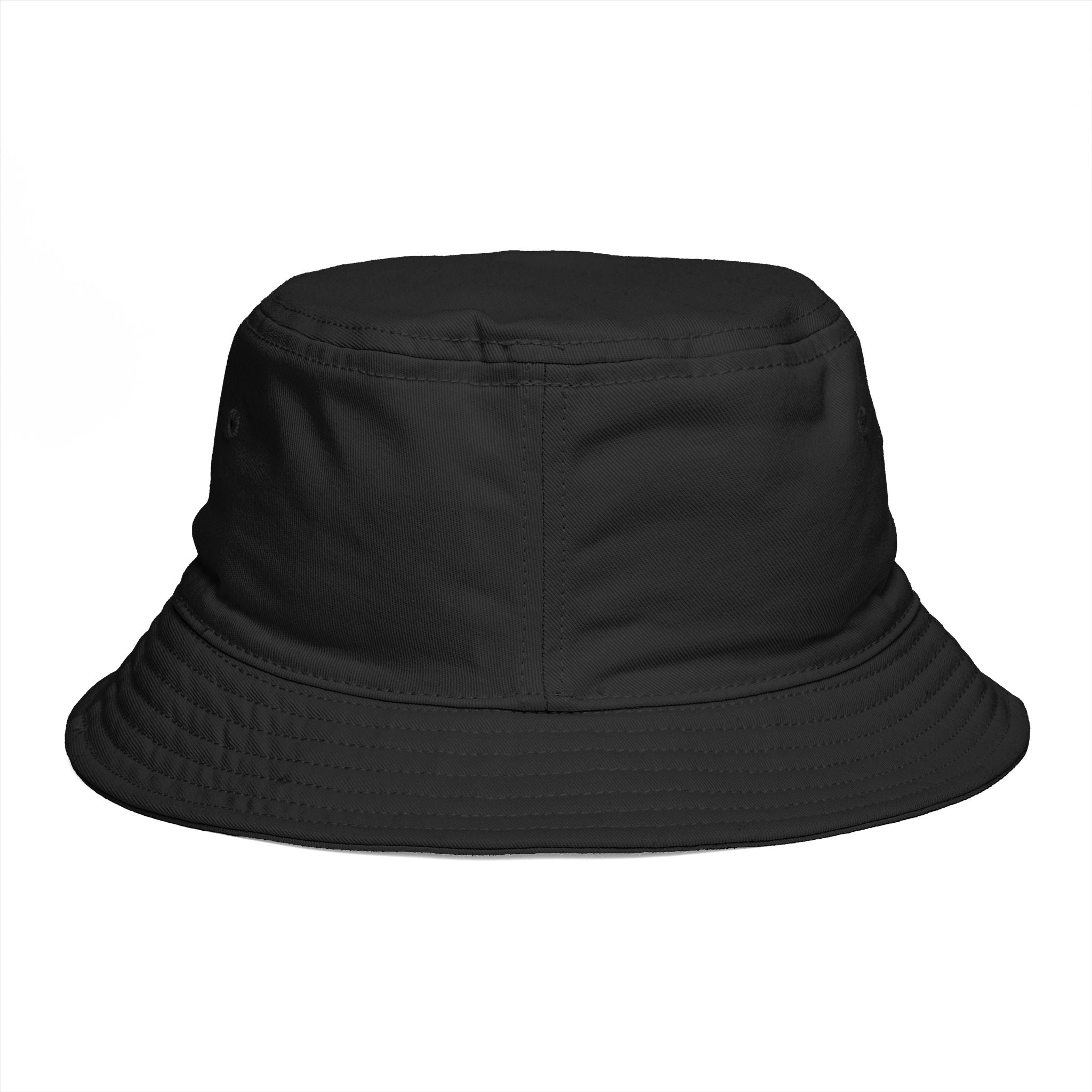 Cute Neon Furry Fox Bucket Hat — "Bad Fur Day" Embroidered Cute Animal Sun Hat