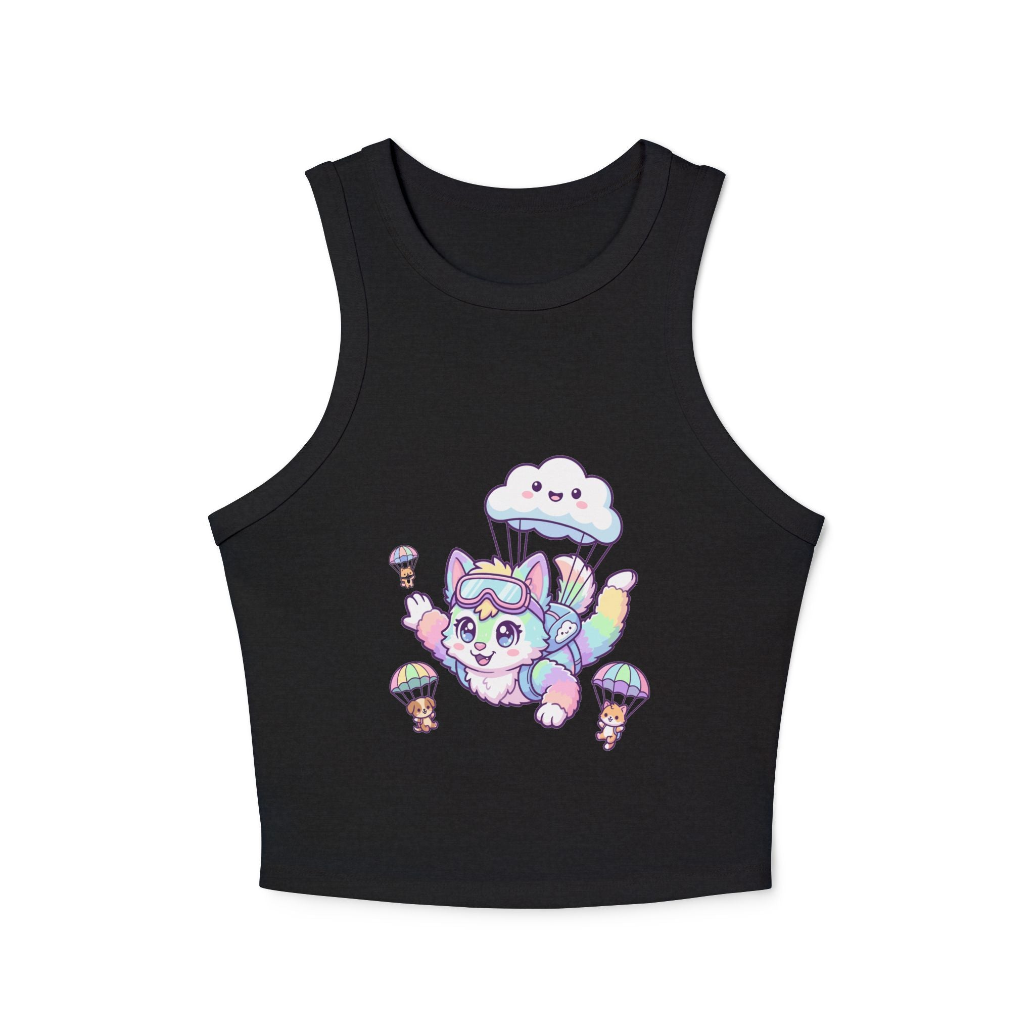 Kawaii Pastel Sky Kitty Tank