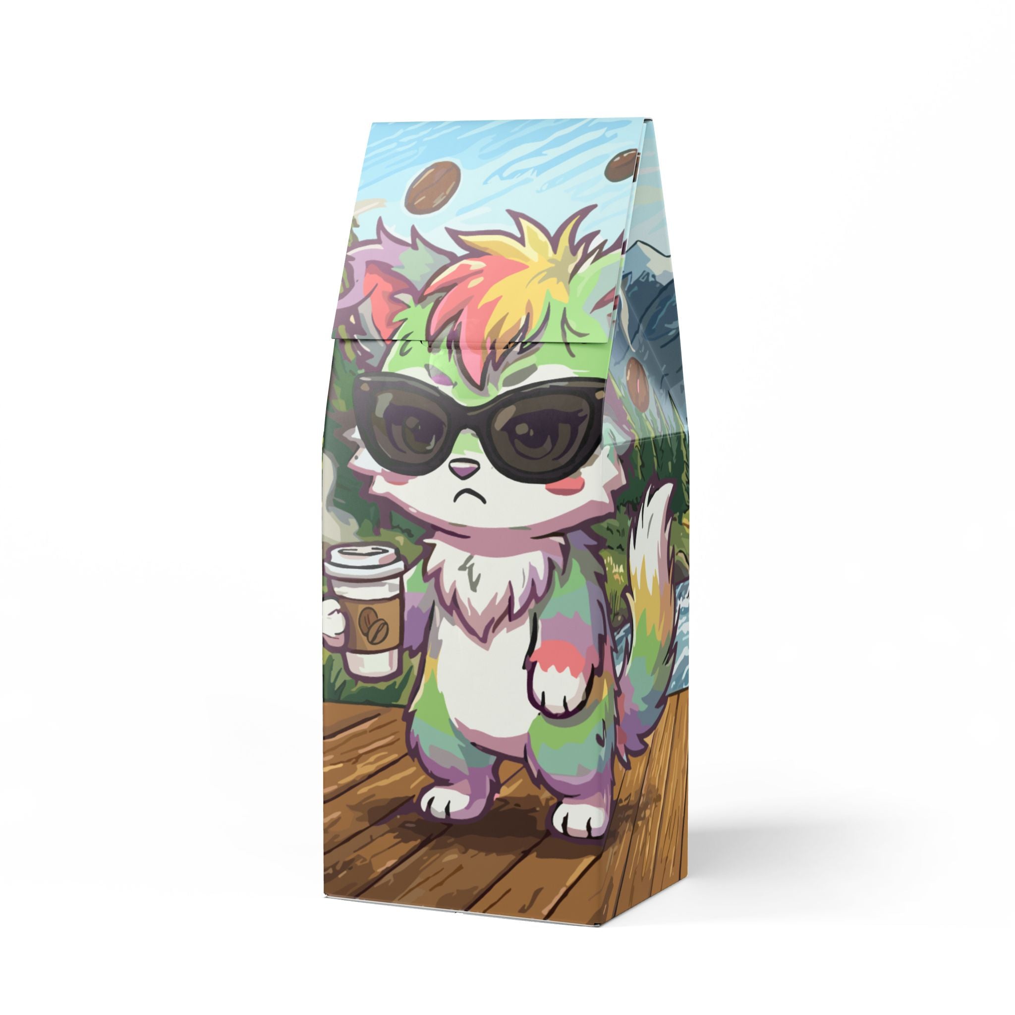 Grumpy Furry | Cascades Coffee Blend (Medium-Dark Roast)