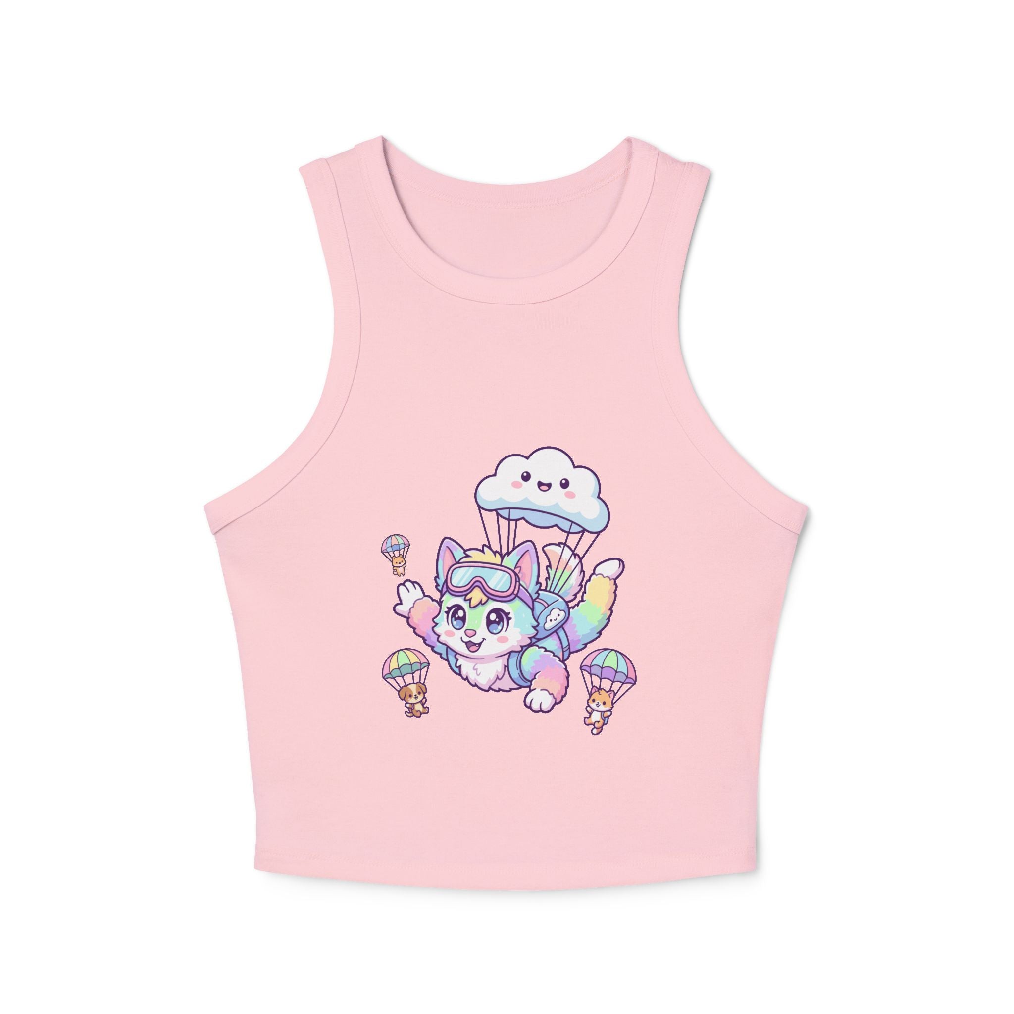 Kawaii Pastel Sky Kitty Tank