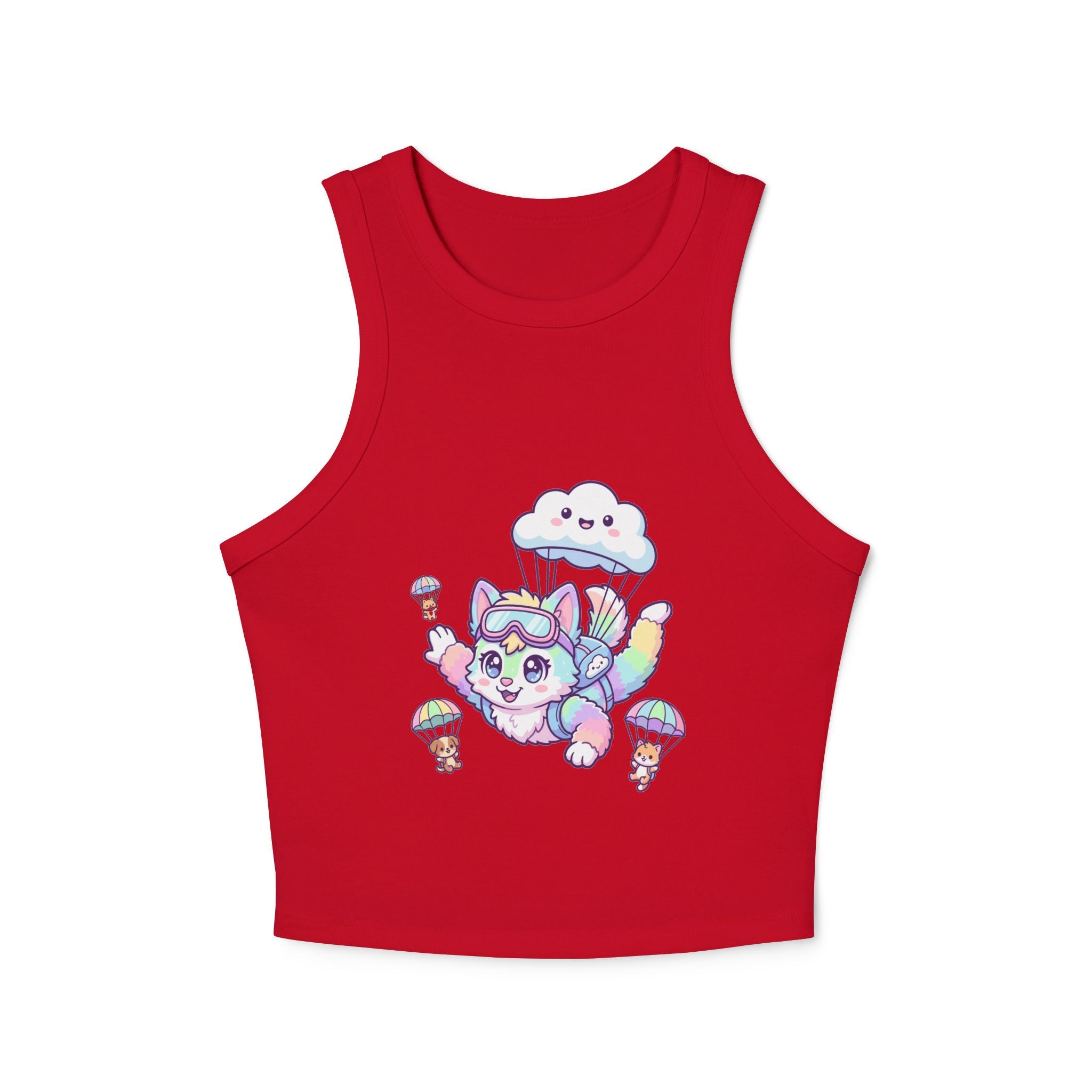 Kawaii Pastel Sky Kitty Tank