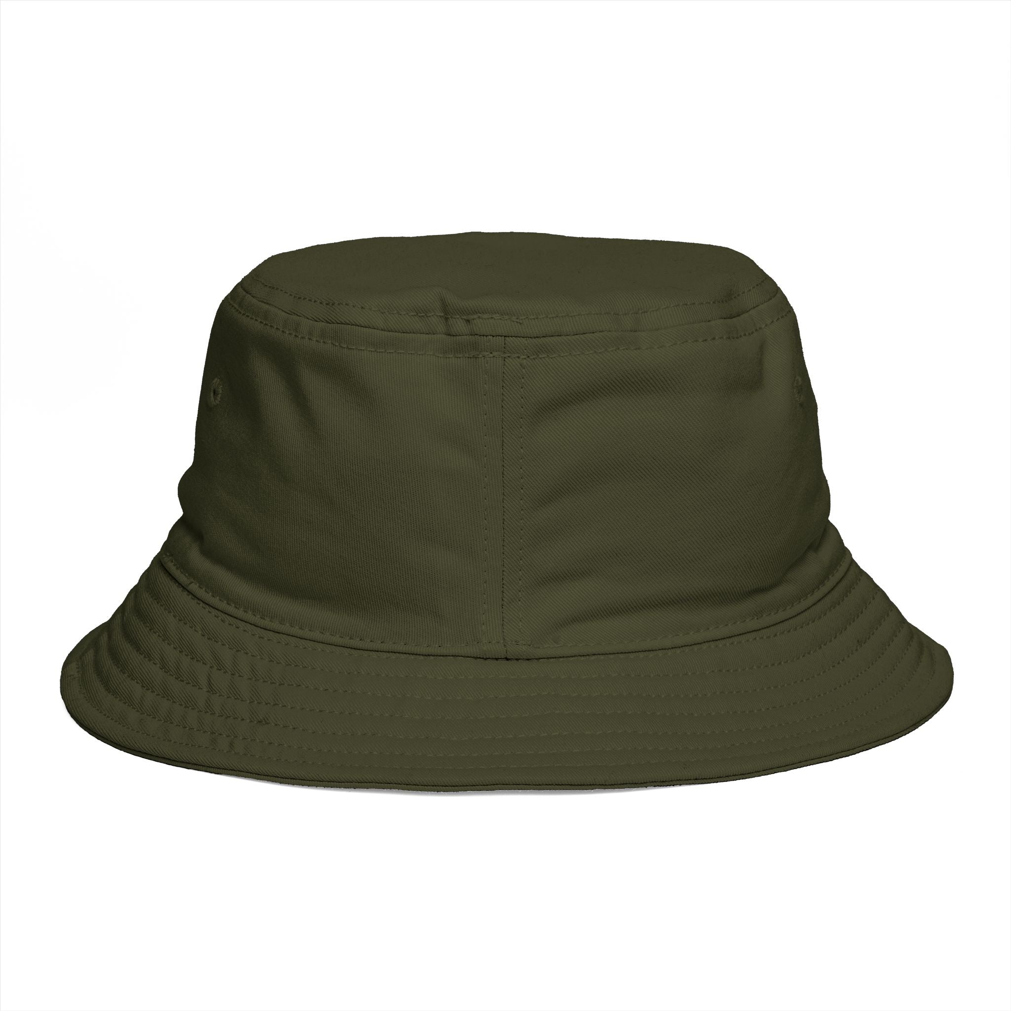 Cute Neon Furry Fox Bucket Hat — "Bad Fur Day" Embroidered Cute Animal Sun Hat