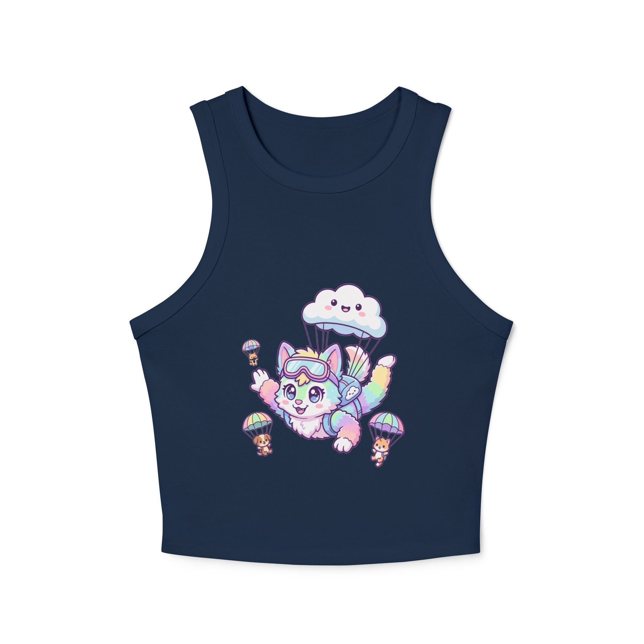 Kawaii Pastel Sky Kitty Tank