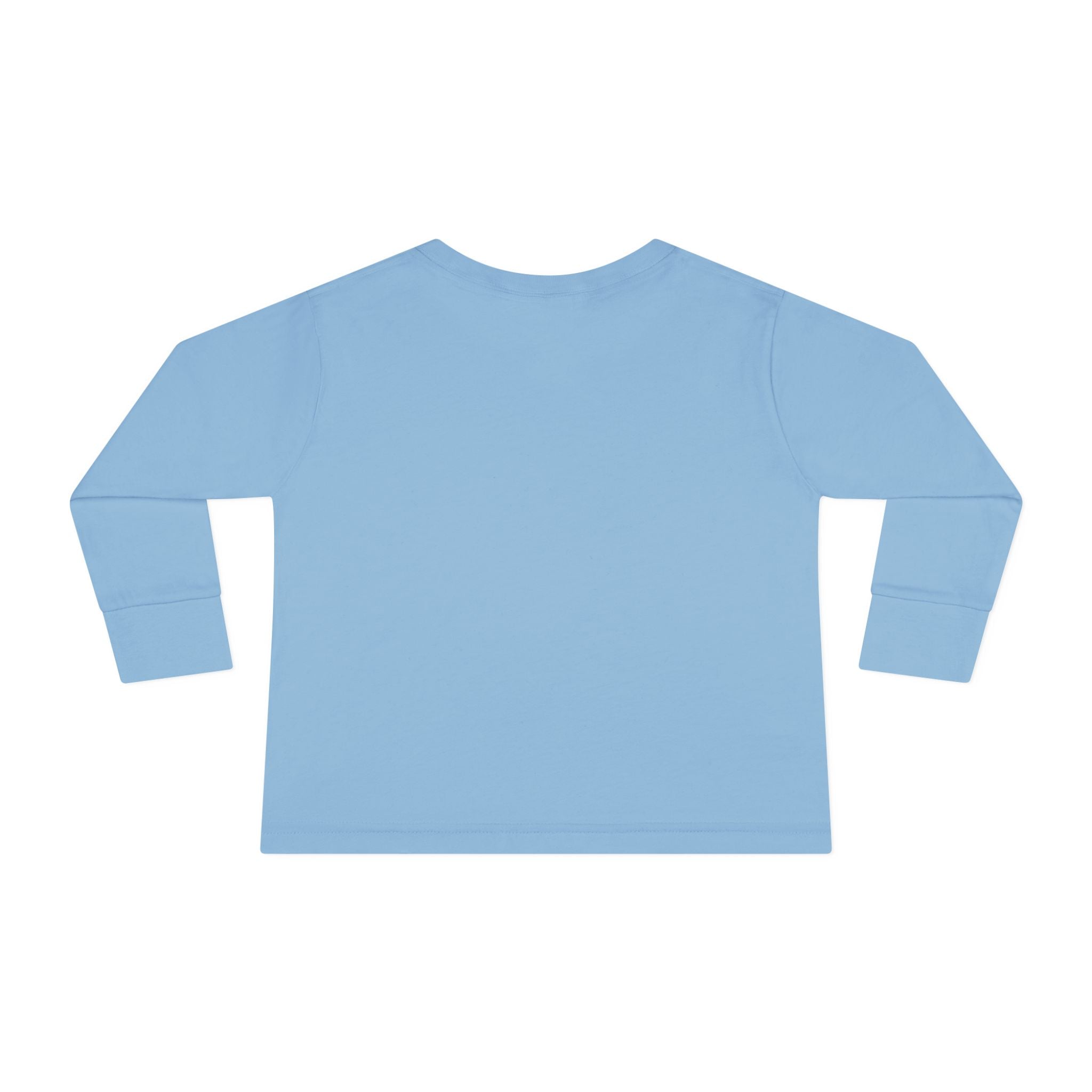Toddler Long Sleeve Tee — "Bad Fur Day" Rainbow Roller Fox Kids Shirt