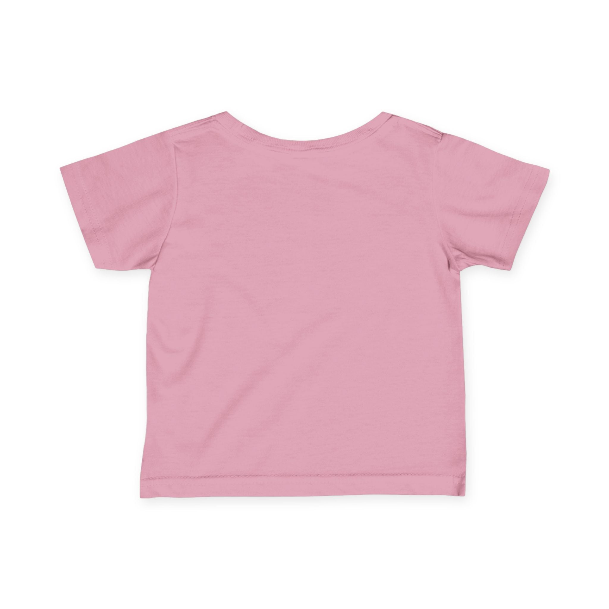 Pastel Rainbow Kitten Infant Tee – Cute Kitty with Toy Blocks