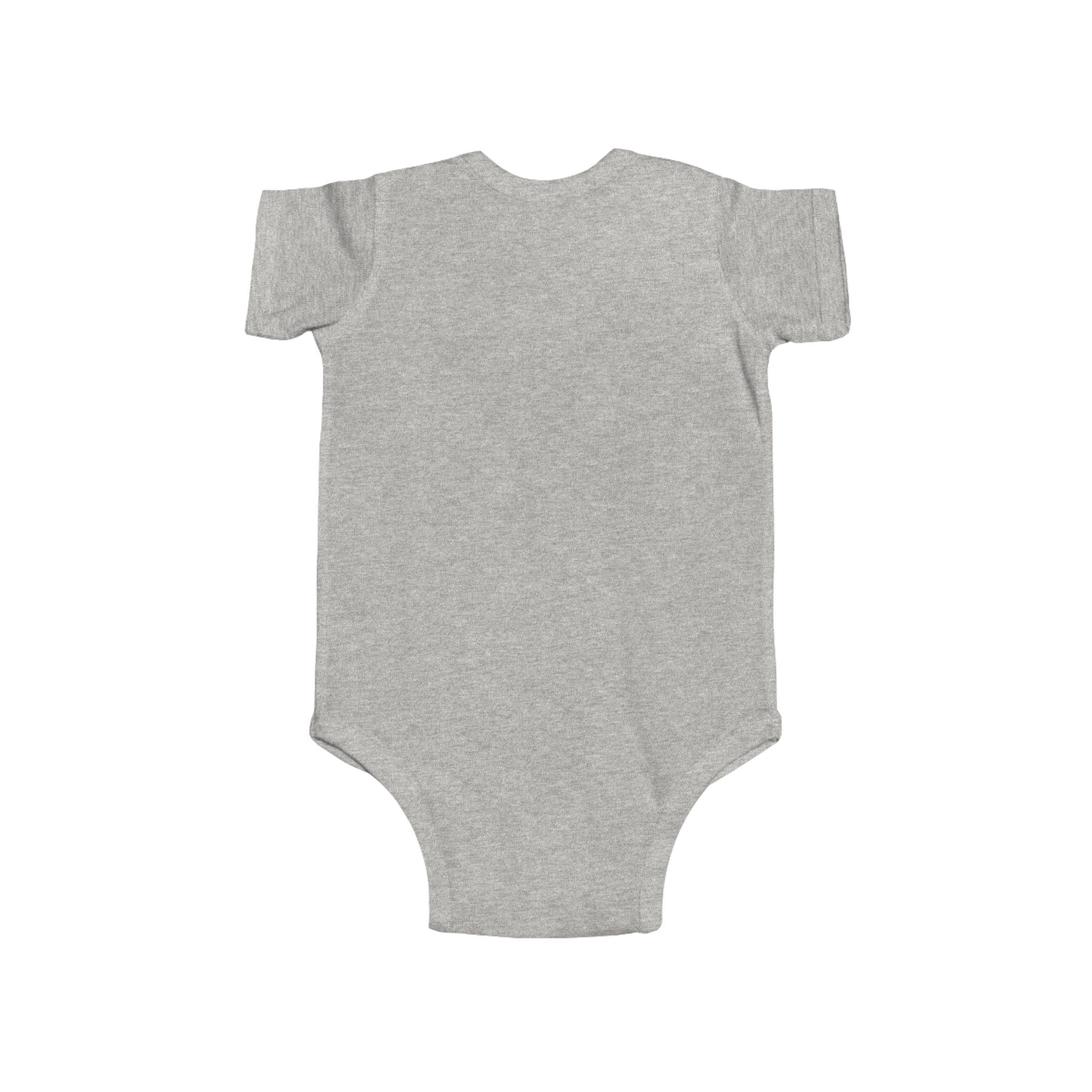 Infant Bodysuit — Pastel Rainbow Kitten Graphic Baby Onesie