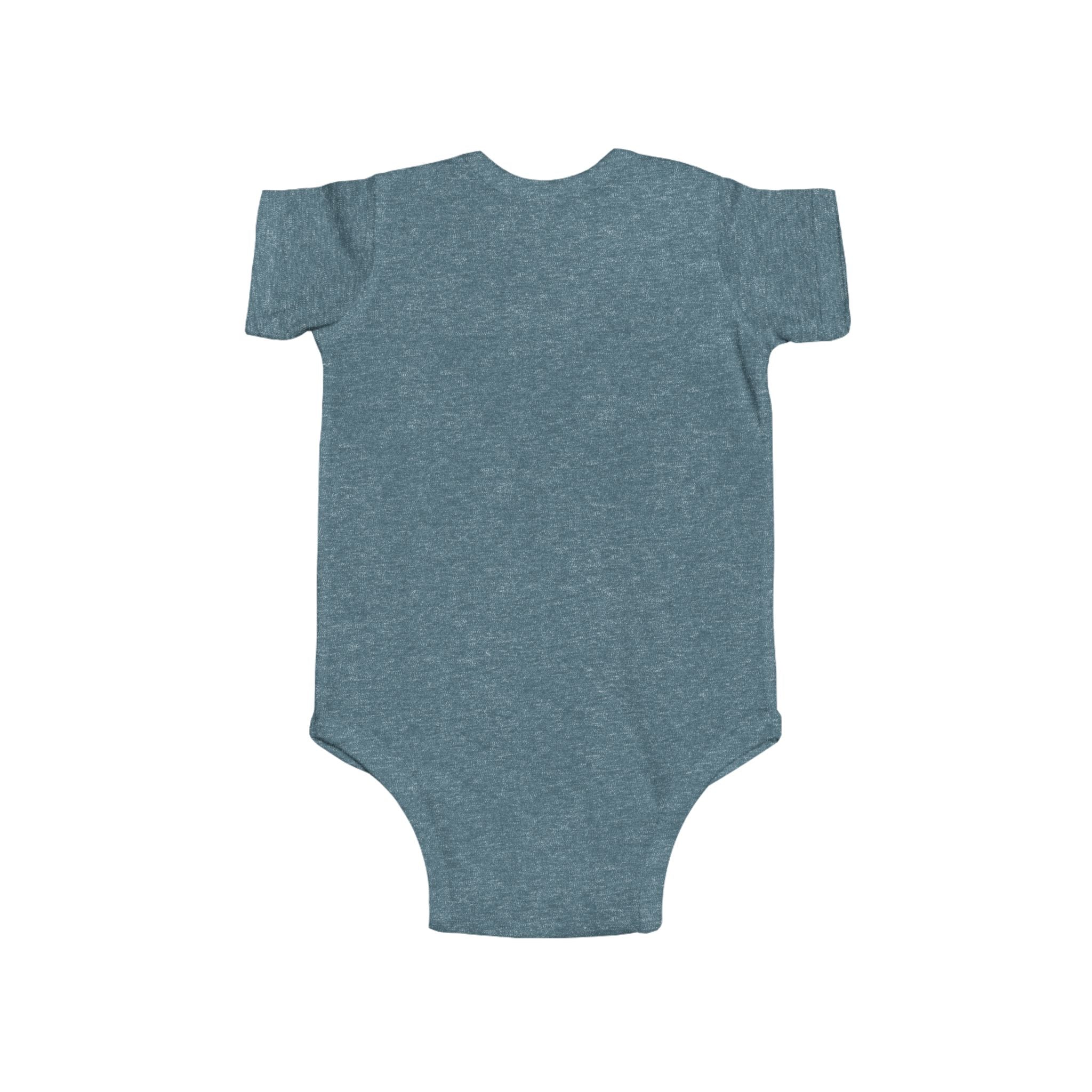 Infant Bodysuit — Pastel Rainbow Kitten Graphic Baby Onesie