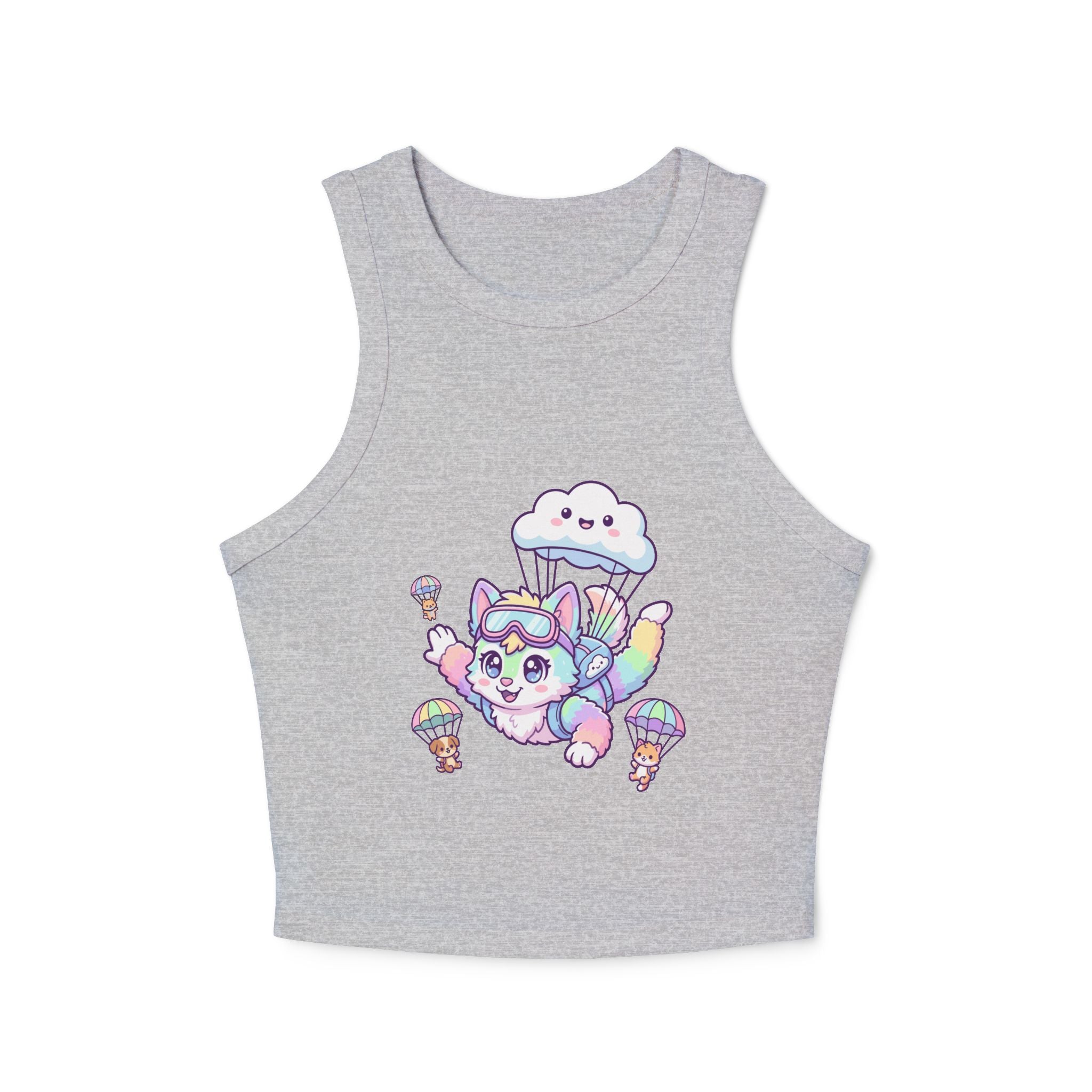 Kawaii Pastel Sky Kitty Tank